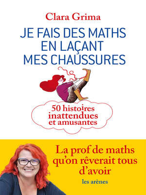 cover image of Je fais des maths en laçant mes chaussures